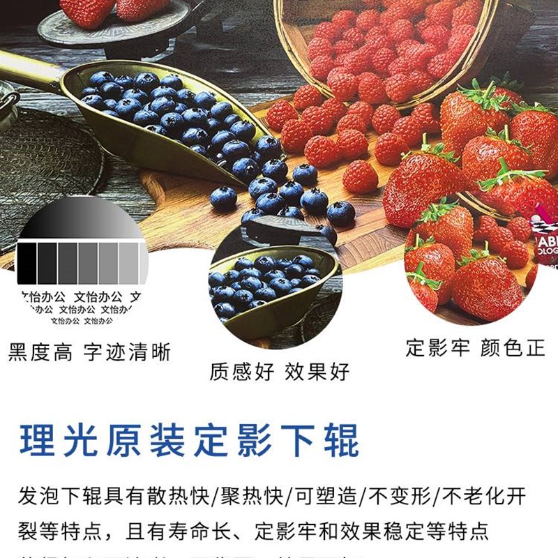 厂家适用理光C2003 C2503 C3003 C3503 C4503 C5503 C6003定影辊