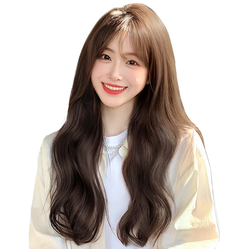 假发女长发发片增发量蓬松自然隐形无痕接发三片式大波浪卷假发片