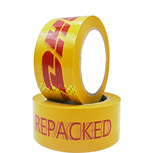 DHL胶带快递字样胶带dhl字样胶带打包封箱胶带4.8CM宽度*100米长