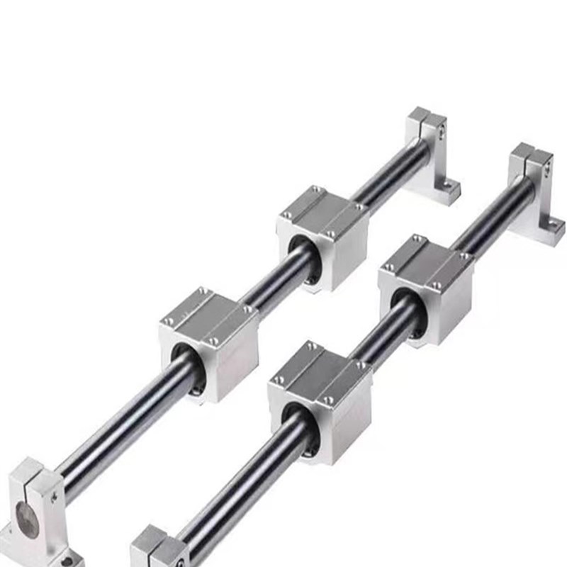 新品销高精度光轴锯重型滑轨w直线导轨滑块精密轨道木工推台锯滑
