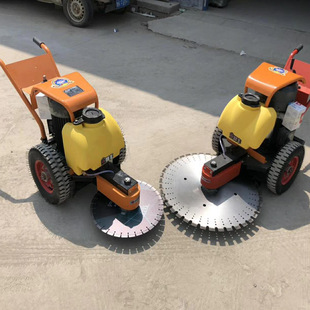 手推式切桩机水泥桩切割混凝土桩头截断机圆桩方桩钢筋锯桩机