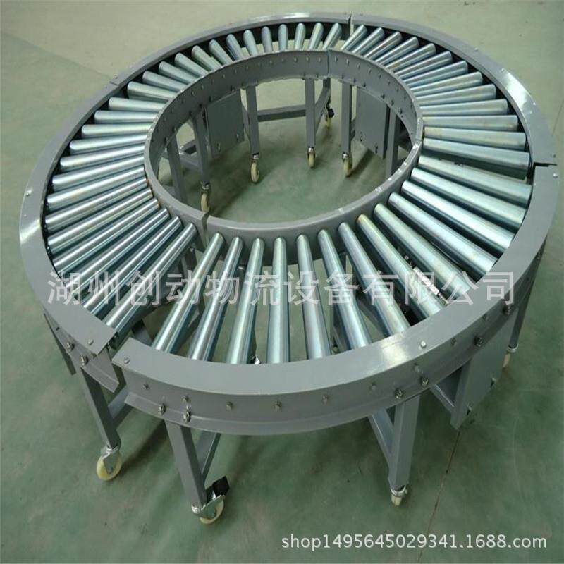 生产动力弯道输送机直销转弯辊道机转弯辊筒输送机