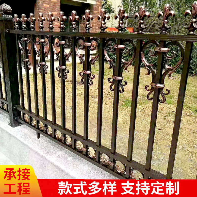 家用铝合金别墅阳台欧式护栏围栏室外铝艺栏杆户外简易楼梯扶手