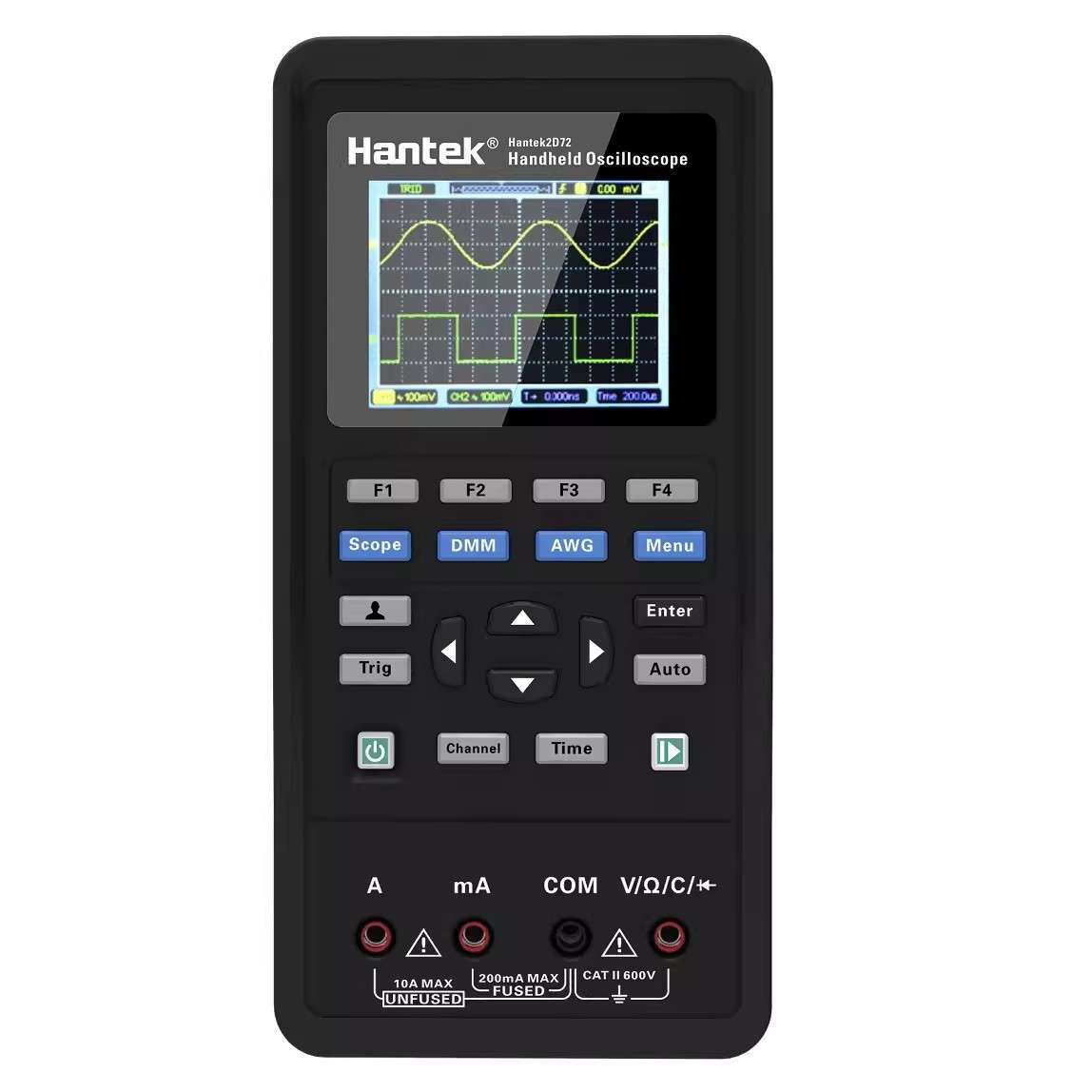 Hantek 2C42 2C72 2D42 2D72 汉泰双通道手持小型示波器万用表