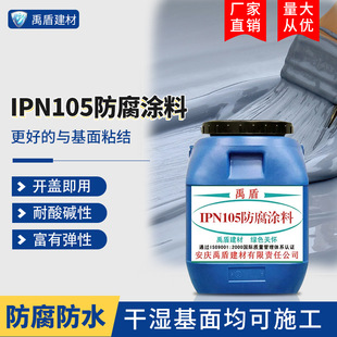 IPN105防腐涂料腐蚀环境中 防腐污水池自来水厂 混凝土结构