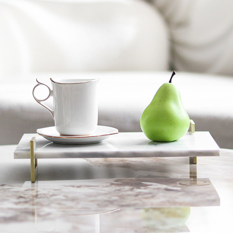 轻奢错位高脚大理石托盘摆件样板间售楼处客厅收纳盘高级感装饰品,电子元器件市场,电线扎带/束线带,淘宝优惠券,粉丝福利购,淘宝优惠卷