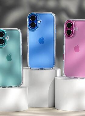 DEVILCASE台湾恶魔盾标准版适用于iphone16新款透明磁吸手机壳轻奢iphone16plus高级感抗黄防摔散热
