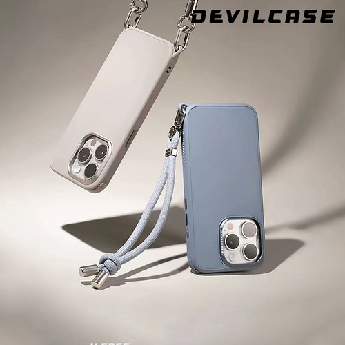 DEVILCASE台湾恶魔盾PRO2适用于iPhone15promax可调节挂绳手机壳iphone15pro新款15plus硅胶全包苹果15保护套