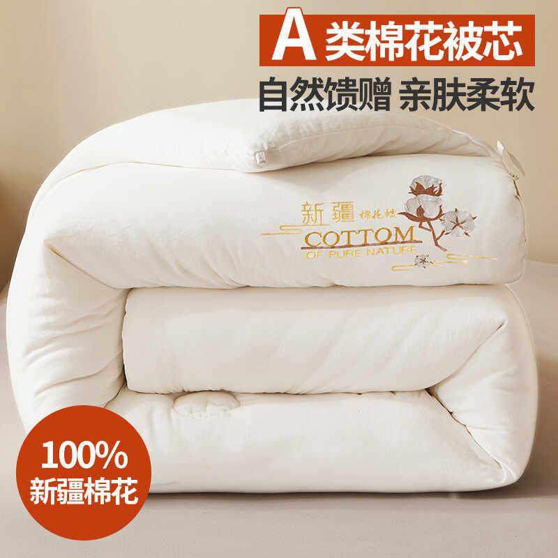 A类纯棉花被子冬被芯春秋被四季通用棉被盖被100新疆棉花被棉被芯,床上用品,棉花被,淘宝优惠券,粉丝福利购,淘宝优惠卷