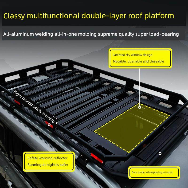 哈弗M6 猛龙 枭龙max H5 H6 H9大狗酷狗 H7L汽车顶行李架载货框筐