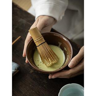 正宗宋代点茶器大杯兔毫盏建盏主人杯茶盏陶瓷点茶碗大碗大号铁胎