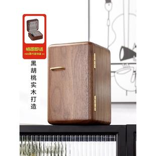 蓝波亮白/冷冻首饰盒·樱桃木/实木珠宝收纳盒高端精致女孩礼品