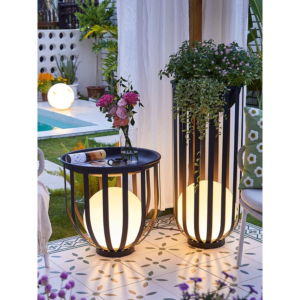 户外灯防水庭院景观灯花园别墅室外落地灯露台花架灯太阳能草坪