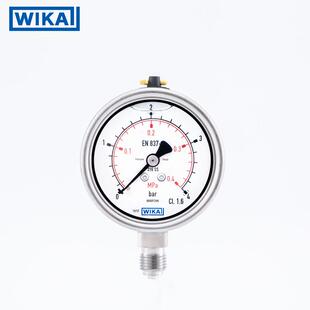 威卡WIKA 全不锈钢波登管压力表（耐震）233.50.063 径向 G1/4B