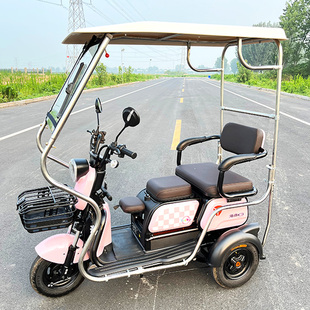 2025新款不锈钢雨棚推拉款三轮车雨棚车篷电三轮遮雨蓬防寒保暖棚