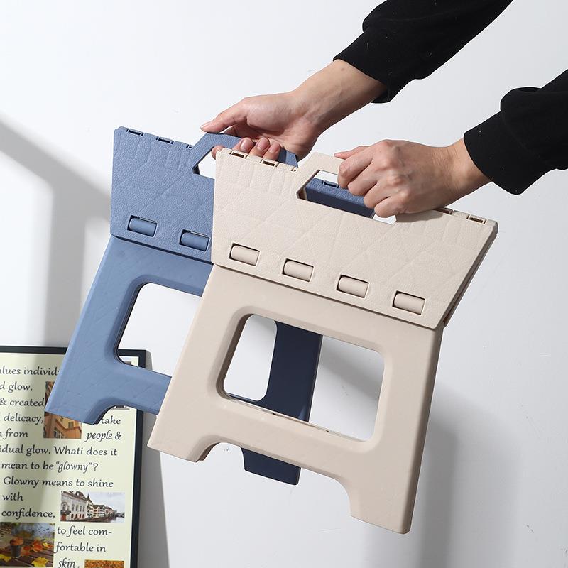 折叠凳户外便携式板凳矮款塑料可携带椅子摆摊加厚马扎家用小凳子