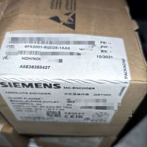 {议价}6FX2001-5QD25-1AA0 实际值编码器