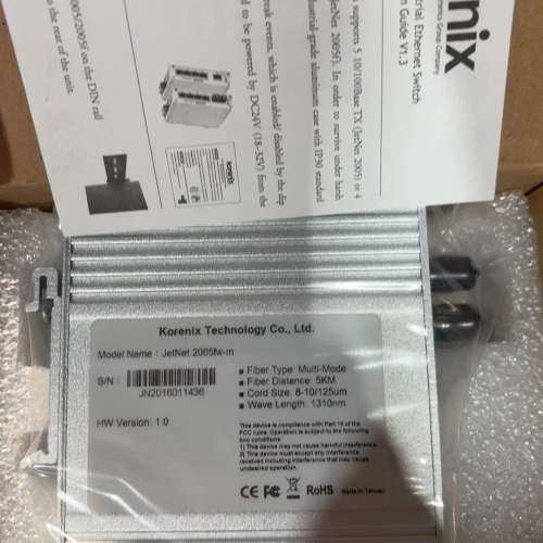 {议价}korenix科洛理思交换机2005f