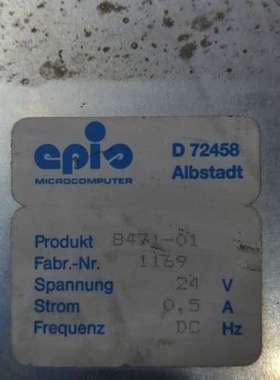 {议价}CPIO控制器D72458 ALBSTADT 8471-01