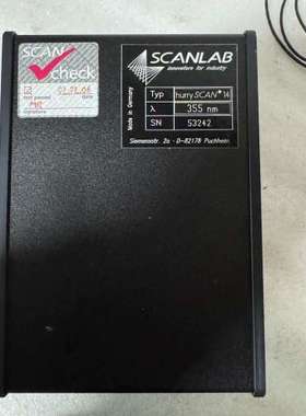 {议价}德国SCANLAB振镜hurrySCAN14光斑