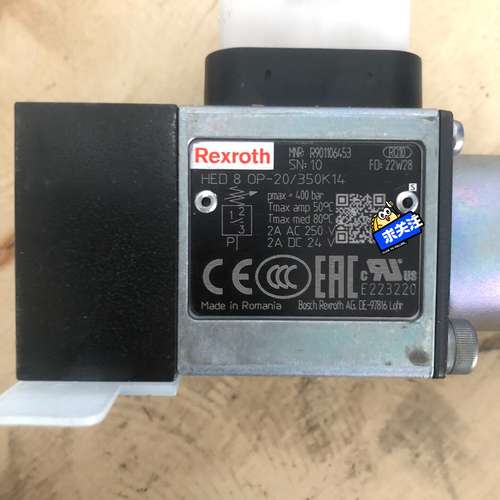 {议价}力士乐压力继电器R901106453  HED8OP-20/