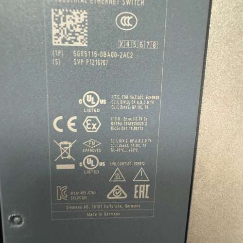 {议价}电气交换机模块6GK5116-0BA00-2AC2，实