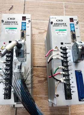 {议价}正品CKD伺服驱动器AX9075S－B功能正常，实物拍摄