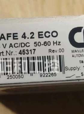 {议价}德国TIESE安全继电器SAFE 4.2 ECO 24V+A