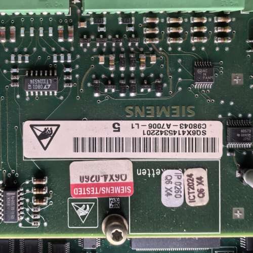 {议价}C98043-A7006L1  6RA70扩展板，CU