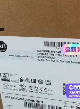 {议价}20F11NC011JA0NNNNN AB变频器 未拆封