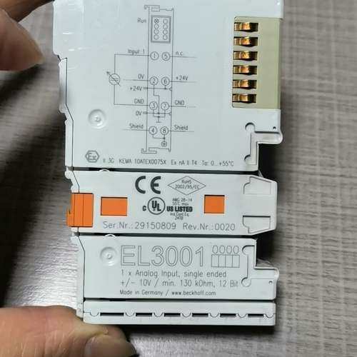 {议价}倍福模块EL3001，1片。