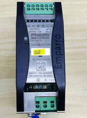{议价}MURR穆尔85440电源24VDC/5A，已通