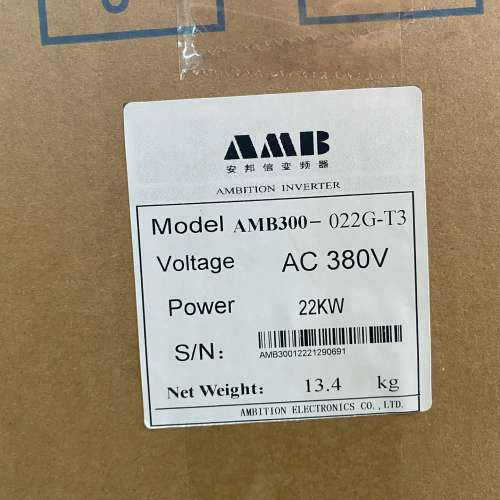 {议价}AMB100-022G-T3，AMB安邦信变频器，深