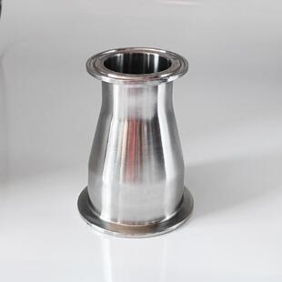 304不锈钢卡盘快装大小头变径 卡箍式快接同心异径转换接头直接