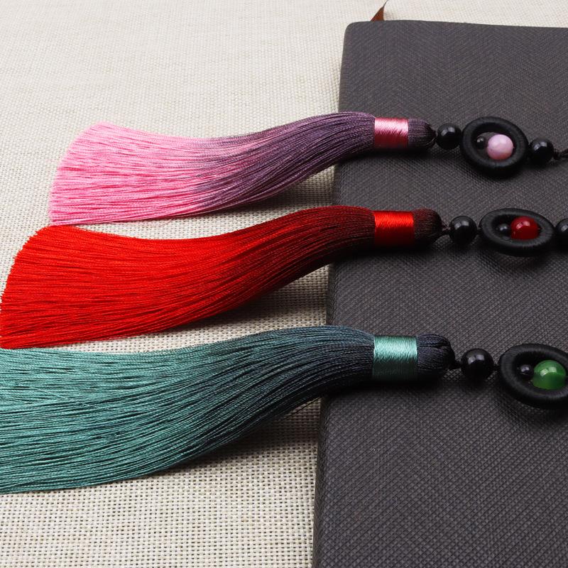 16CM转运珠渐变流苏穗子古装汉服吊穗古风旗袍压襟古琴挂坠挂件