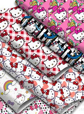 20x33cm 卡通皮革人造革印花皮料 现货,1Yc27318