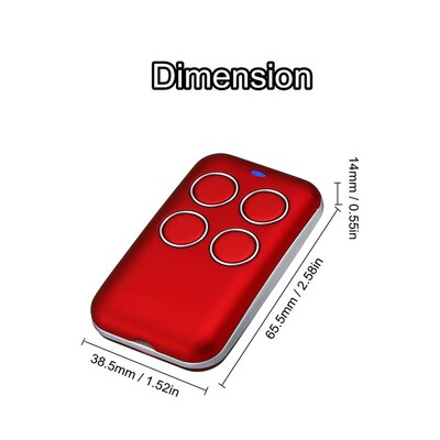 极速Multi-frequency niversal Waterproof Remote Control Key E