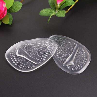 High Heel Silicone Gel Cushion Insoles Front Pad Feet Shoe F
