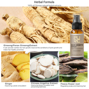 Growth Hai 极速PURC Hair Growing Oil Fast 5PCS Products