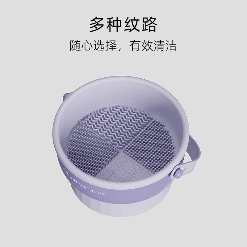 矽胶化妆刷清洗器粉扑美妆蛋晾晒架海绵刷子干洗清洗工具置物架