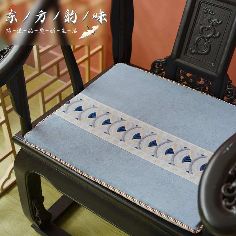 中式红木椅子坐N垫实木沙发坐垫太师椅垫禅意茶桌椅子垫子海绵屁
