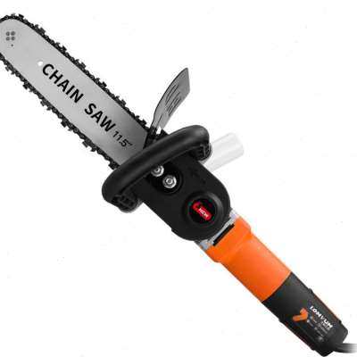 。龙能韵角磨机改装电链锯家用木工多功小型电锯手持伐木锯电动锯