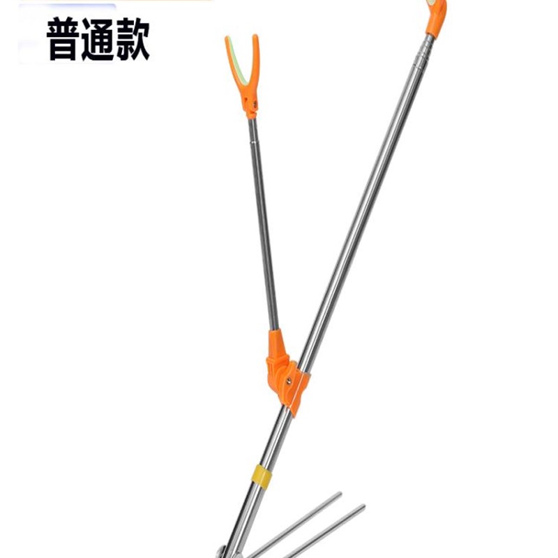 新鱼竿支架炮台支架钓鱼支架不锈钢地插钓箱钓椅架杆台钓支架渔