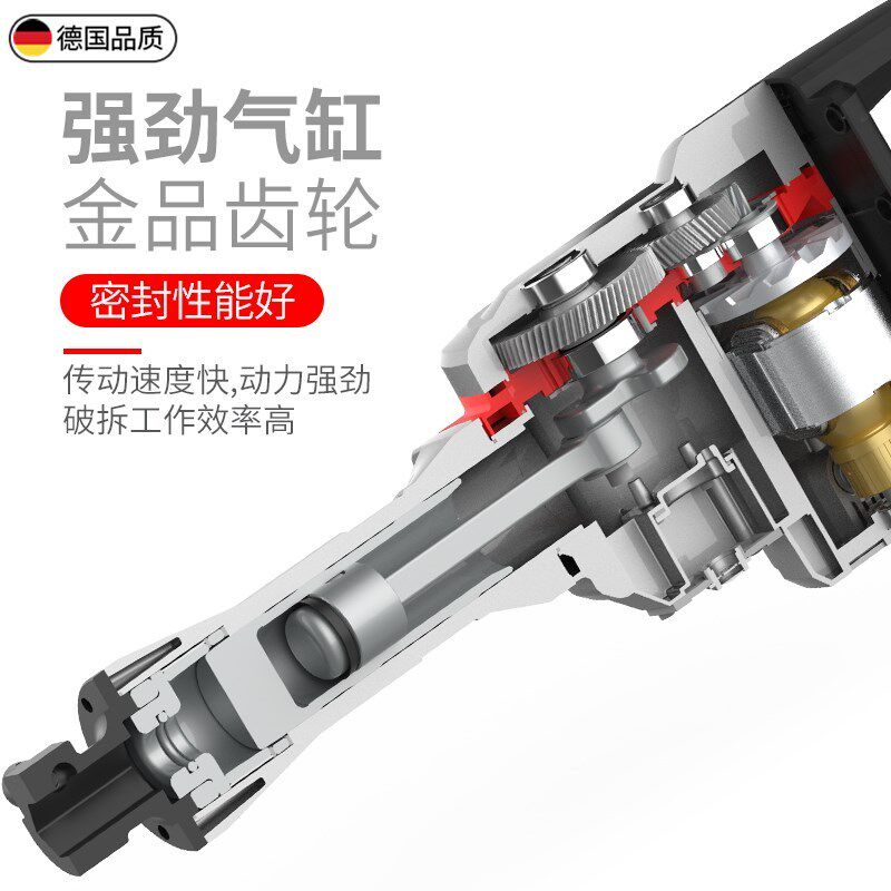 极速大功率重型220V电镐电锤钻打石混凝土工业电动单用风镐气动扳