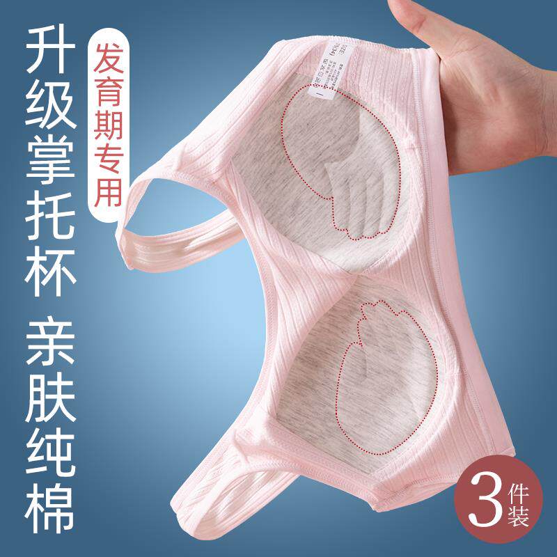 少女内衣发育期抹胸内衣初高中学生儿童纯棉内衣青春期小背心文胸