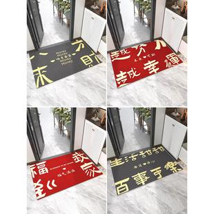 进门地垫入户门垫家用门口防滑脚垫门外门厅丝圈垫子入户防水地毯