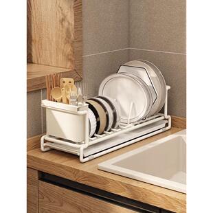 窗台盘储物架厨房储物架橱柜板碗架水槽排水管台面碗排水管架