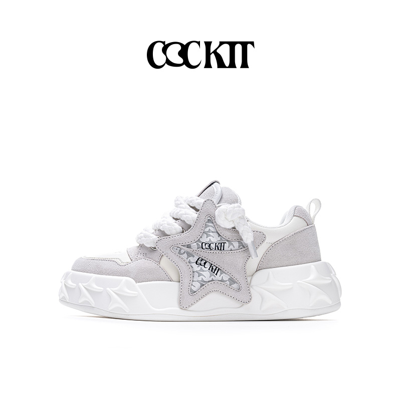 厚底增高面包鞋板鞋运动休闲鞋