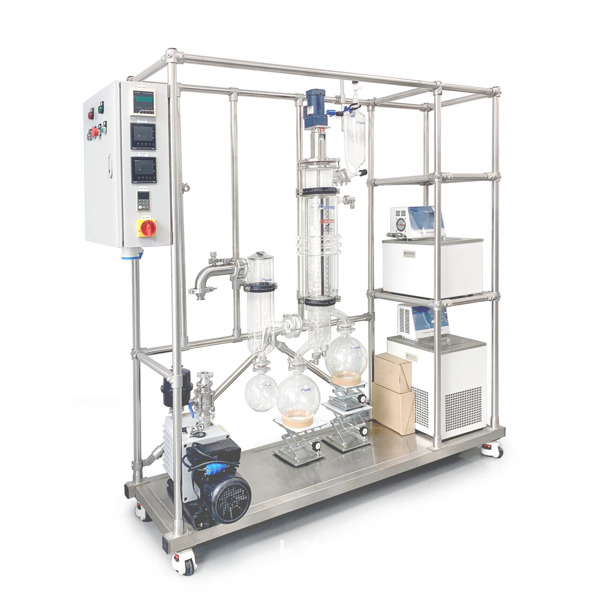 高沸点减压蒸馏器短程蒸馏装置提纯蒸馏器分子蒸馏