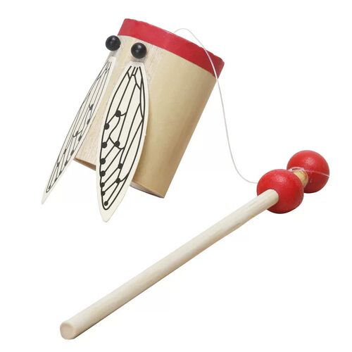 竹蝉玩具手工制作竹制竹知了怀旧